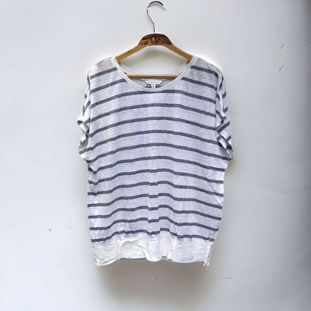 Cabi 762 Striped Lifeboat Dolman Tee